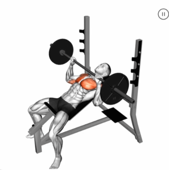 Barbell Incline Bench Press