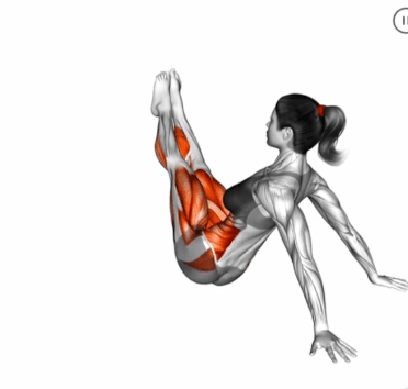 Hip Twist Supported Arms