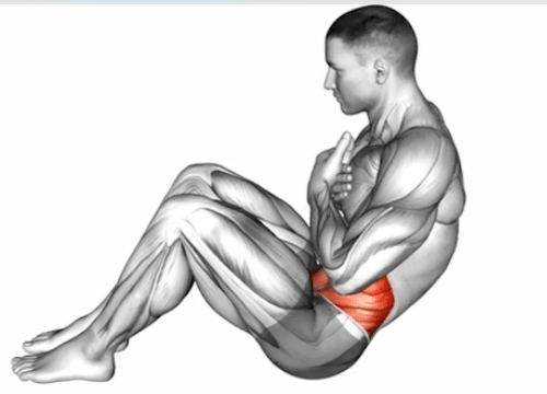 Sit Up with Arms on Chest